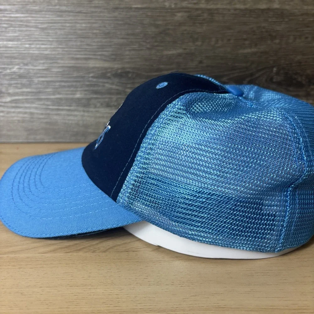 Tennessee Titans Hat Cap Snap Back Blue Black NFL Football Trucker Mesh Mens